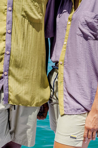 camisa azeitona verde