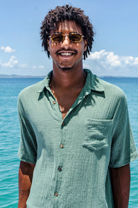 camisa verde